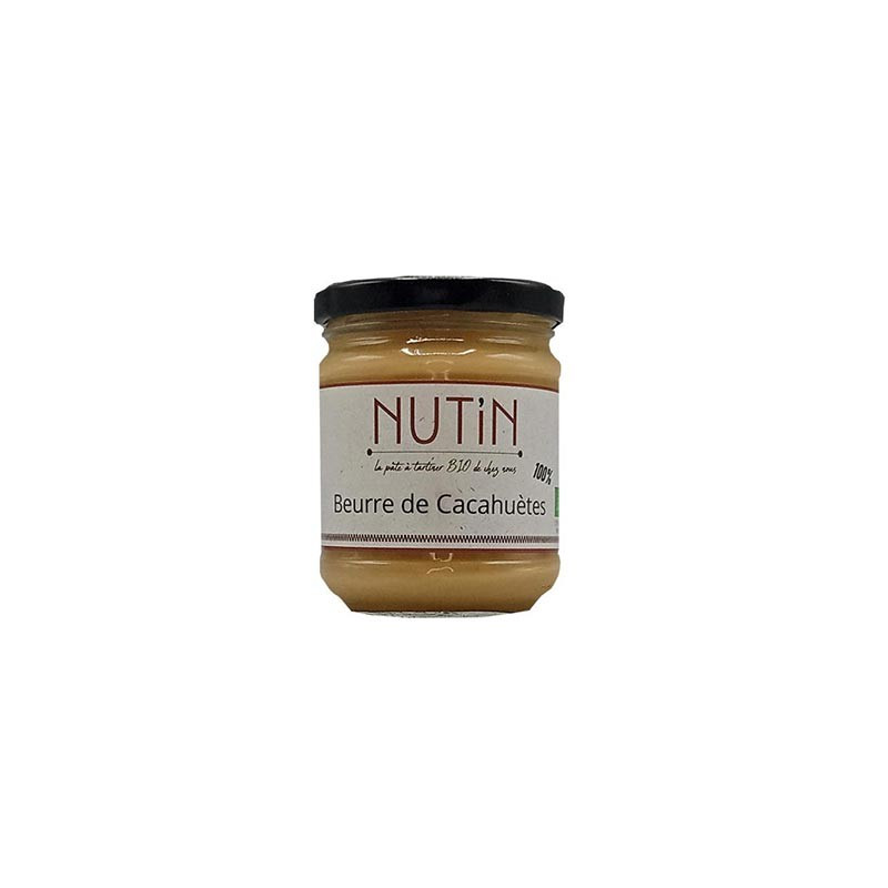 Beurre de Cacahuète bio / Maison NUTIN