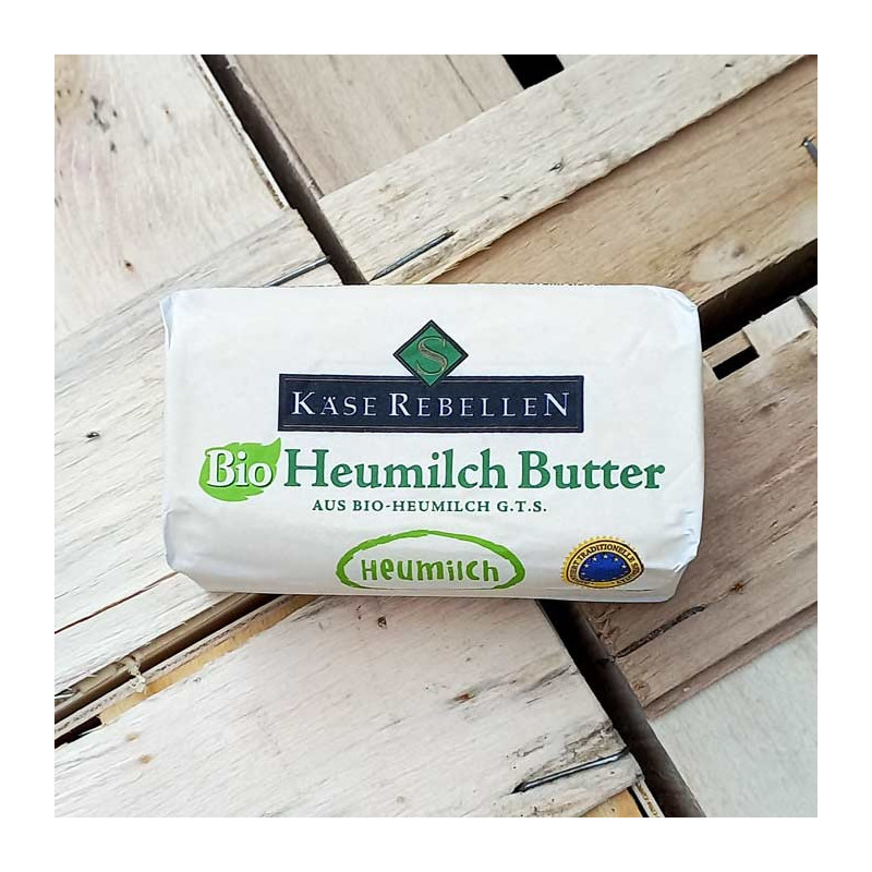 Beurre bio Demeter au lait de foin / Fabrication artisanale en Bavière
