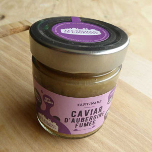 Caviar d'Aubergine bio fumé